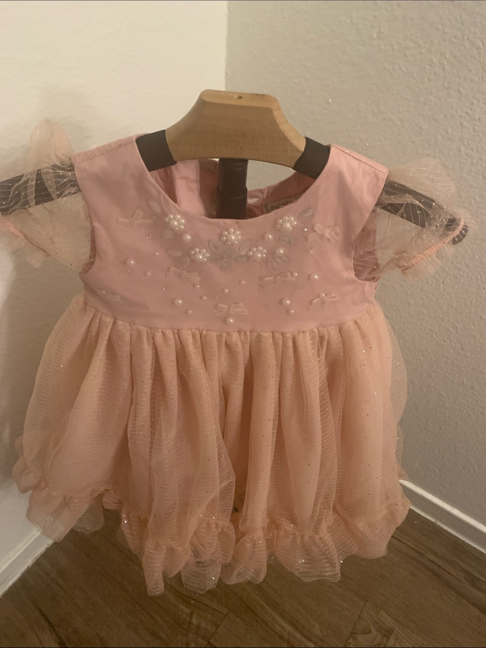 Rachel Zoe Pink Peach Tulle Party Dress